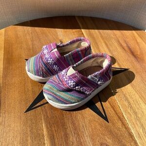 Toms Baby Infant Purple  Shoes - Size T3